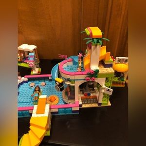 LEGO FRIENDS Heartlake Summer Pool with both assembly booklets